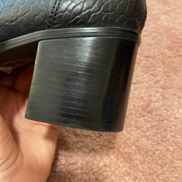 SORRY, SOLD -- Vince Camuto Zanilla Black Leather Boot - NWOB - Picture 11 of 13